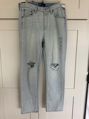 Gap Boyfriend Distressed Denim Jeans